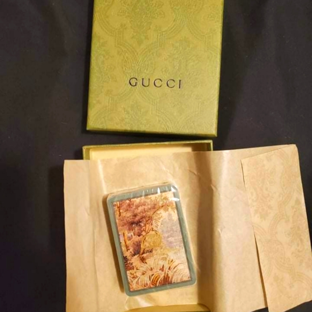 Gucci Playing Cards Set (100% Authentic)